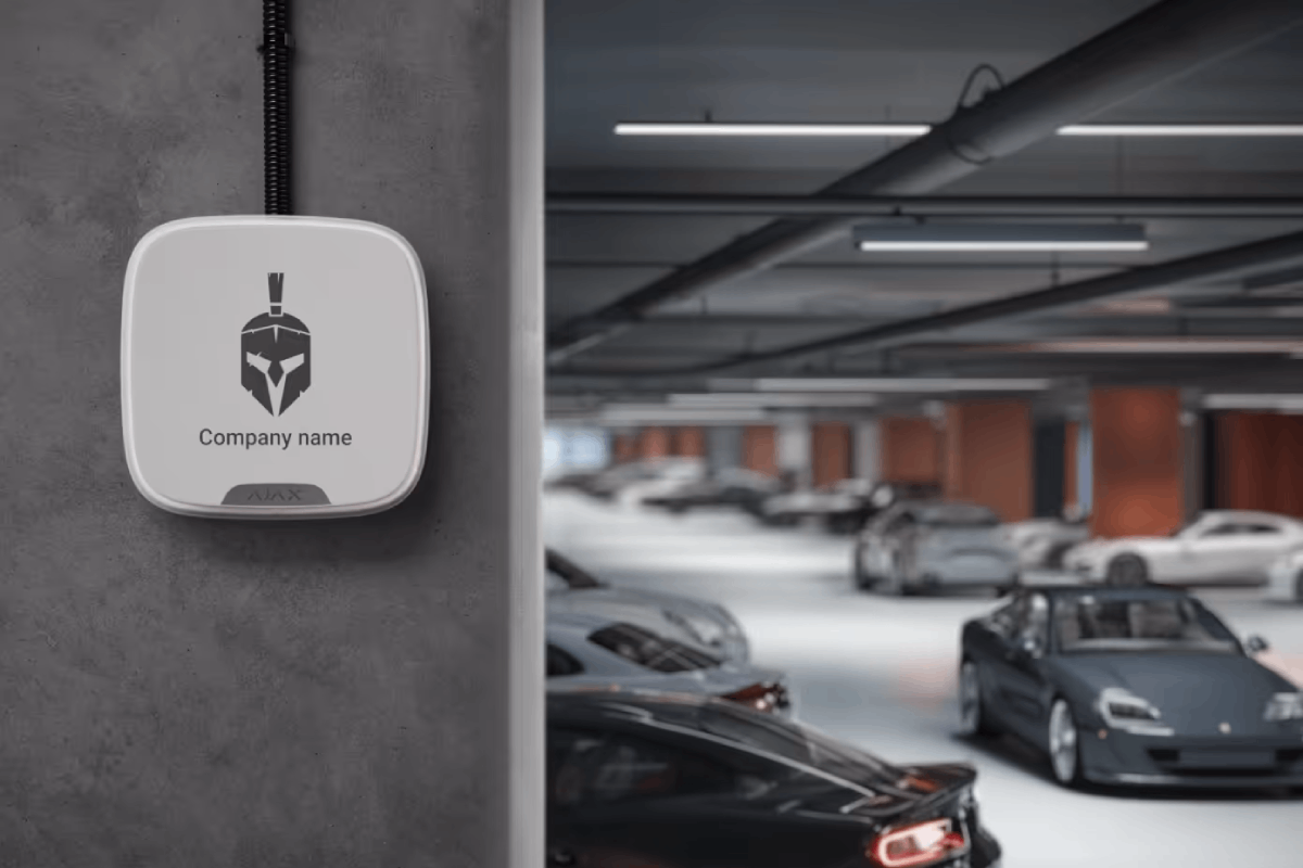 Ajax StreetSiren DoubleDeck Fibra + Brandplate ASP